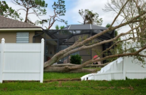 Gate Damaged from a Storm